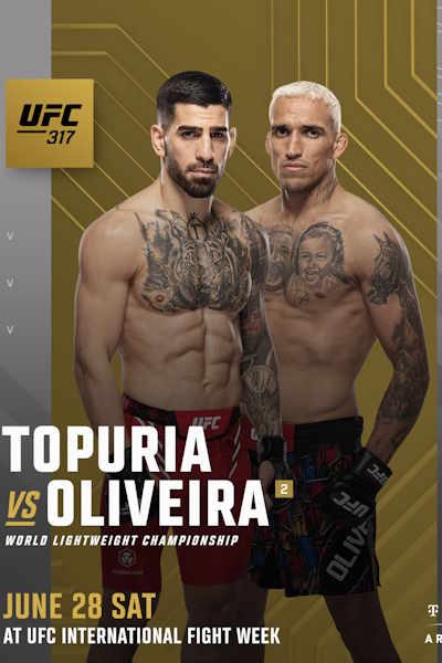 UFC 317: Topuria vs Oliveira