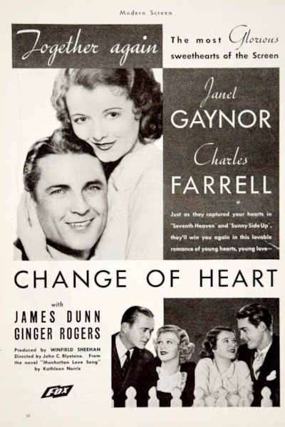 Change of Heart (1934)